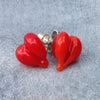 Isla Osbourne - Red Heart Stud