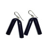 Isla Osborne - Angle Earrings Black