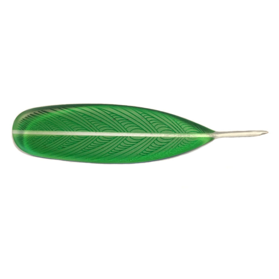 Kahu Design | Huruhuru Feather Bush Green