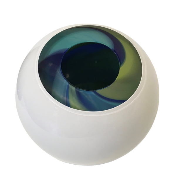 Iris in Aqua, Olive & Sky Blue | Philip Stokes