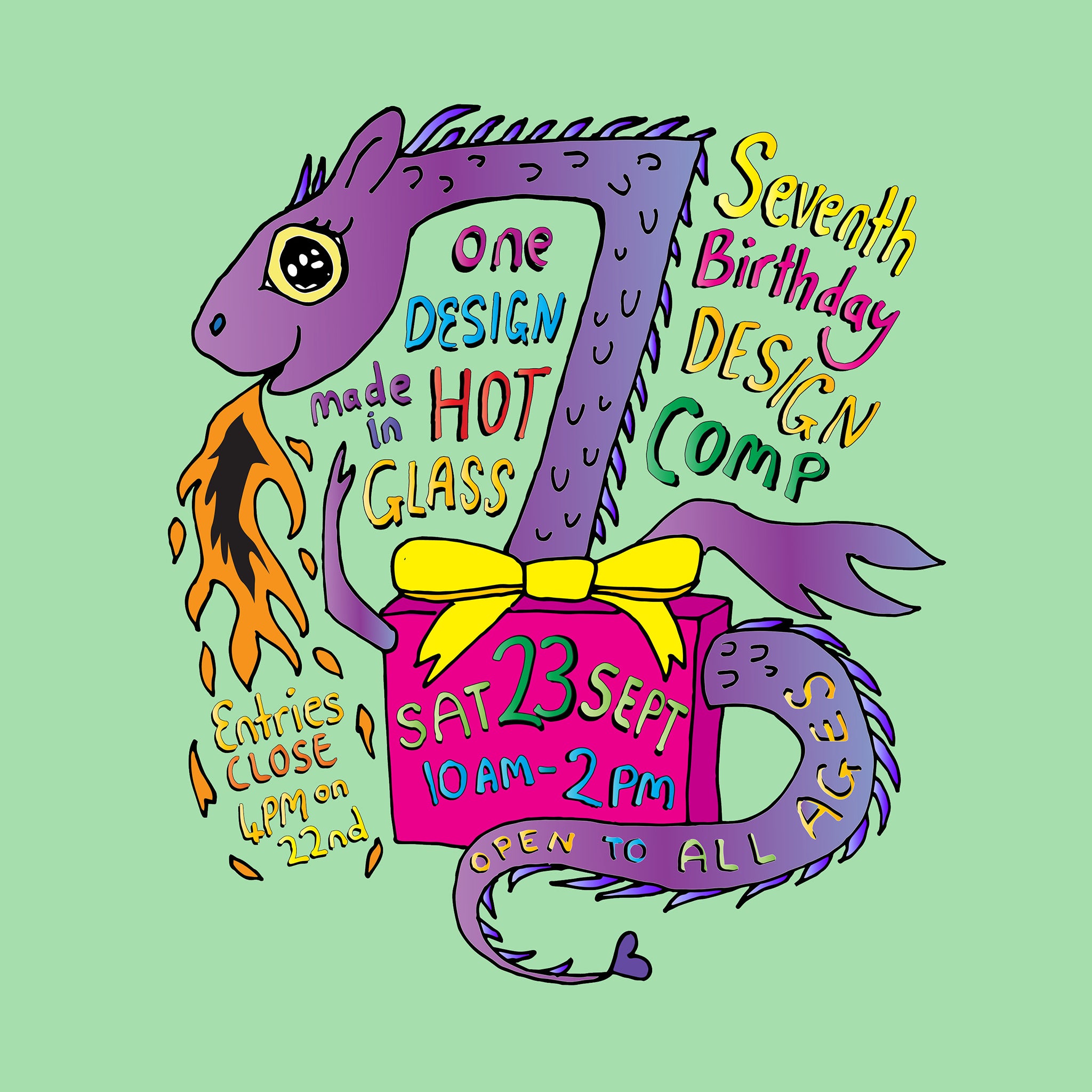 NZG 7th Birthday Design Competition – New Zealand Glassworks