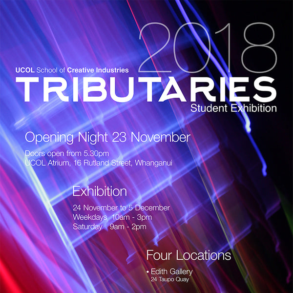 UCOL Exhibition – Tributaries 2018